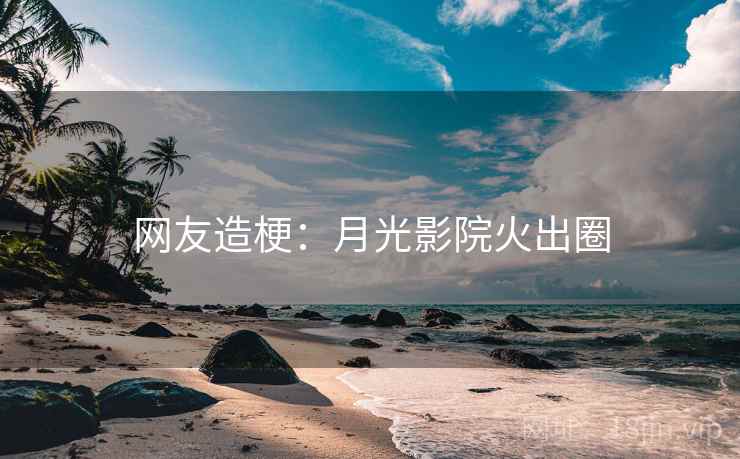 网友造梗:月光影院火出圈